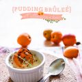 Pudding brûlé all'albicocca e timo (vegan)