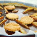 Tarte au poires soleil (Valrhona) et bonne[...]