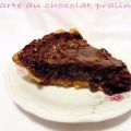 Tarte au chocolat praliné