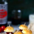 Mini hamburgers à l'asiatique