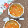 Soupe de haricots au potiron