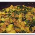 Plat du jour : Cari de thon aux pommes de terre