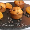 Muffins abricot sec et pépites de chocolat