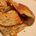 Chips de pommes de terre au four