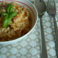{Plat} Risotto au chorizo!
