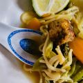  Soupe d'inspiration asiatique aux légumes et[...]