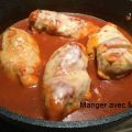 Poulet au mozzarella en deux étapes