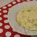 Risotto courgettes et vache qui r*t.