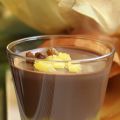 Coupe Ananas-Chocolat-Raisins au Rhum