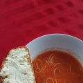 Soupe aux tomates et vermicelles