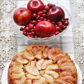 GÂTEAU RENVERSÉ AUX POMMES ET AUX CANNEBERGES