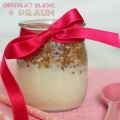 Crème toute douce ... au chocolat blanc et[...]