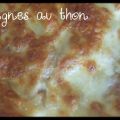 Lasagnes au thon