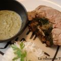 ROULE D'AGNEAU FOURRE AUX BLETTES ET SA CREME[...]
