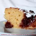 Gâteau au mascarpone et à la confiture