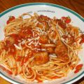 Spaghettis aux tomates et aux saucisses[...]