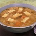Soupe au miso et tofu