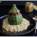 Courgette ronde farcie et épicée [Défi d'Août[...]