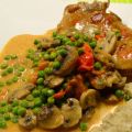 Côtelettes de veau aux légumes