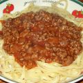 Spaghetti à la viande version rapide