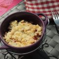Crumble de tomates et bacon