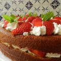 Un gâteau du dimanche pour une photo de truc....