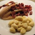 Gnocchi con radicchio, Recette Ptitchef