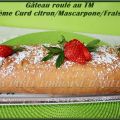 Gâteau roulé au TM, crème curd[...]