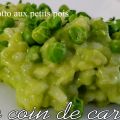 Risotto aux petits pois