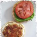 Burger au saumon