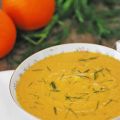 CRÈME DE COURGE RÔTIE AU FENOUIL ET À L'ORANGE[...]