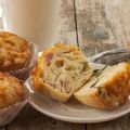 Muffins au jambon, yaourt et olives vertes[...]