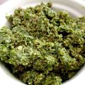 Pesto de feuilles de blettes