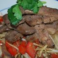 Sauté de boeuf à l'érable tériyaki