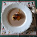 Pétoncles et foie gras à la crème de châtaignes[...]