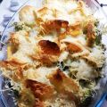 Gratin de brocoli aux chips