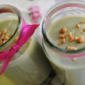 Crème au Thé Matcha et au Pralin