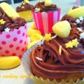 Cupcakes banane nutella