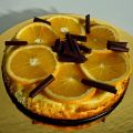 Cheesecake orange et chocolat