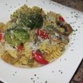 Pâtes aux champignons et au brocoli de Coup de[...]