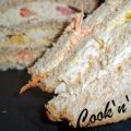 Recette de Club sandwich rillettes de poulet et[...]