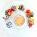 Brochettes de bœuf