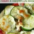 Pizza tomates et courgettes à la mozzarella,[...]