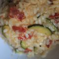 Risotto aux courgettes et au chorizo