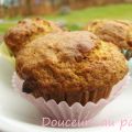 Muffins aux bananes et caramel au beurre