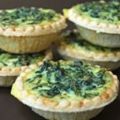 Tartelettes au cresson et au fromage frais