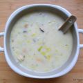 Velouté de moules au poireau