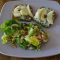 Tartines gorgonzola-poire (+ tartelettes aux[...]