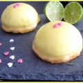 Dômes citron vert, chocolat blanc et cœur[...]