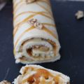 Biscuit roulé Pommes & Caramel au beurre salé